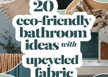 Image for: 20 Creative Ways for Eco-Friendly Living in Your Bathroom Using Upcycled Fabric