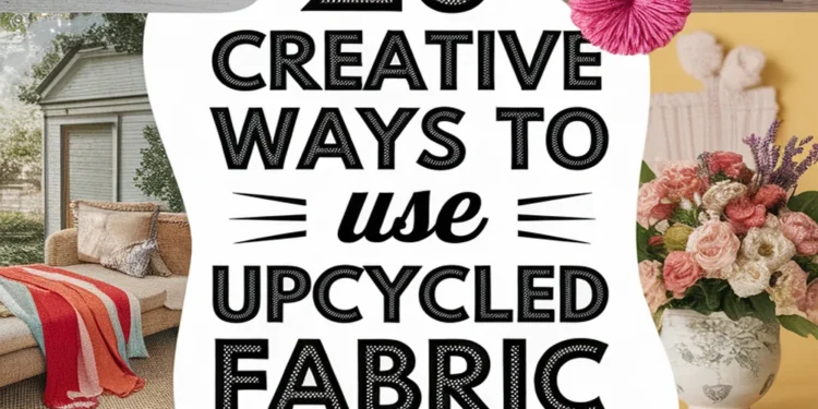 20 Creative Ways for Using Upcycled Fabric in Artistic Outdoor Patio Spaces 1 Image for: 20 Creative Ways for Using Upcycled Fabric in Artistic Outdoor Patio Spaces