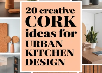 Image for: 20 Creative Ways to Use Cork in Urban Kitchen Living Design