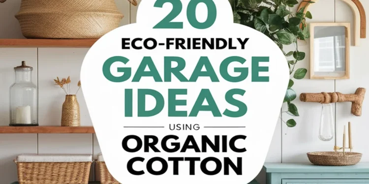 Image for: 20 Eco-Friendly Ways to Create a Garage Using Organic Cotton