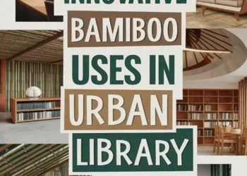 Image for: 20 Innovative Ways of Using Bamboo in Urban Library Living Designs
