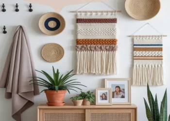 Image for: 20 Ways to Design a Family-Friendly Living Entryway Using Natural Fibers