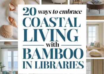 Image for: 20 Ways to Embrace Coastal Living in Your Library Using Bamboo