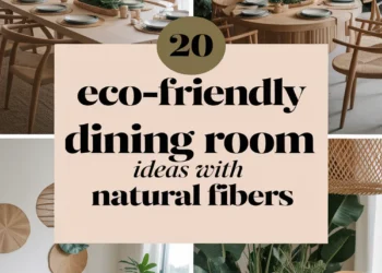 Image for: 20 Ways to Embrace Eco-Friendly Living in Your Dining Room Using Natural Fibers