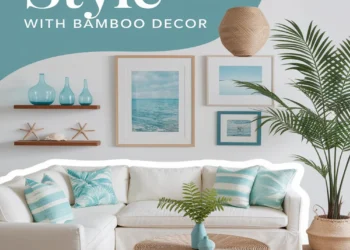 Image for: Achieve Coastal Living Room Style Using Bamboo Decor