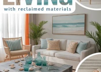 Image for: Achieve Coastal Living in Your Living Room Using Reclaimed Materials