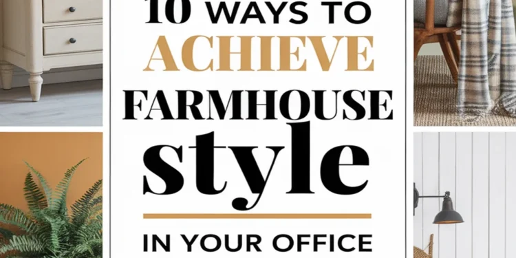 Image for: Achieve Farmhouse Living in Your Home Office Using Cork: 10 Ways