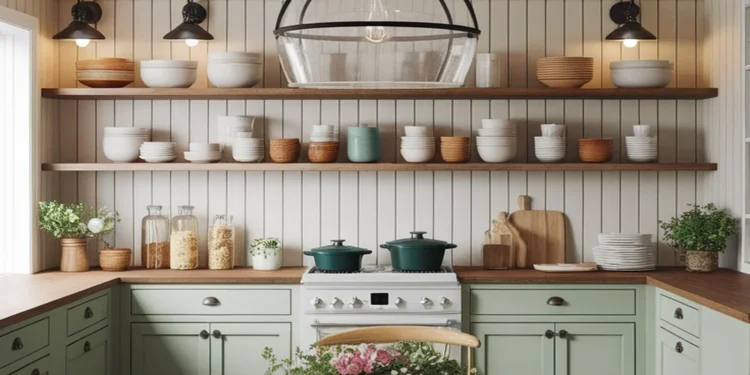 Image for: Achieve Farmhouse Living in Your Kitchen Using Recycled Wood