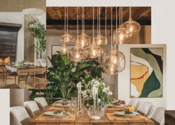 Image for: Achieve a Glamorous Dining Room Using Recycled Wood for a Chic Lifestyle