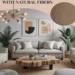 Image for: Achieve a Glamorous Living Room Lifestyle Using Natural Fibers