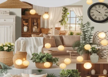 Image for: Brighten Your Farmhouse Living Room Using Solar-Powered Lights