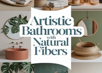 Image for: Create Artistic Bathroom Spaces Using Natural Fibers