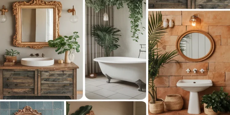 Create Artistic Bathroom Spaces Using Reclaimed Materials 1 Image for: Create Artistic Bathroom Spaces Using Reclaimed Materials