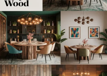 Image for: Create Artistic Dining Rooms Using Recycled Wood