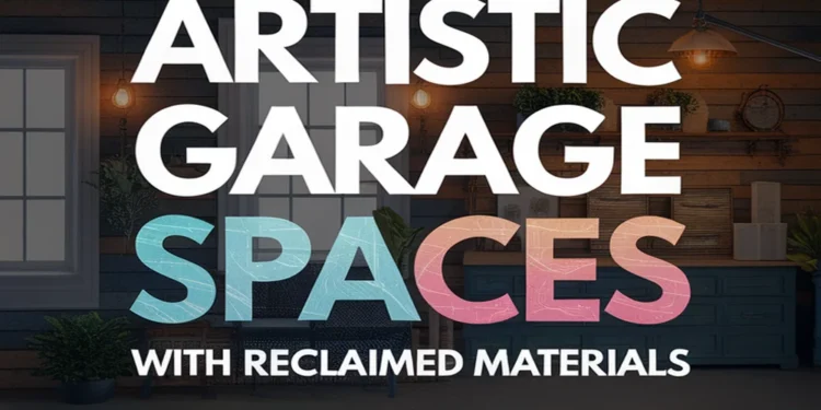 Create Artistic Garage Spaces Using Reclaimed Materials 1 Image for: Create Artistic Garage Spaces Using Reclaimed Materials