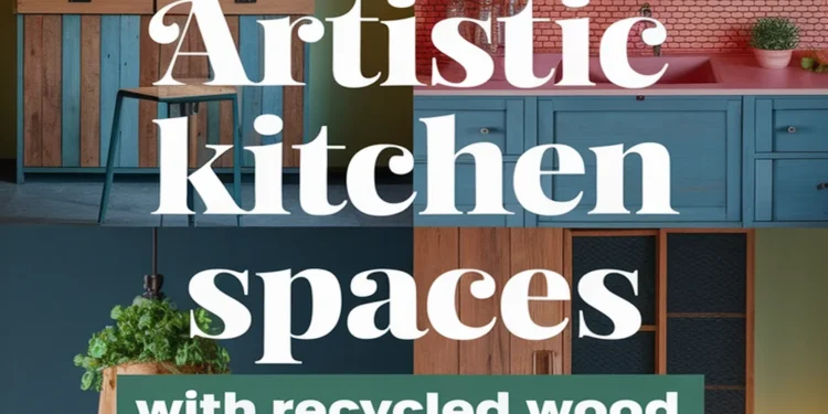 Image for: Create Artistic Kitchen Spaces Using Recycled Wood