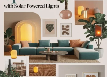 Image for: Create Artistic Living Room Spaces Using Solar-Powered Lights