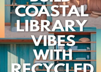 Image for: Create Coastal Living Vibes in Your Library Using Recycled Wood