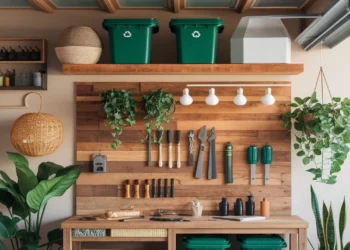 Image for: Create Eco-Friendly Garage Living Using Recycled Wood