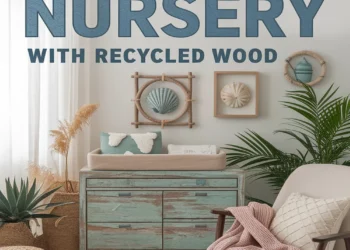 Image for: Create a Coastal Living Nursery Using Recycled Wood