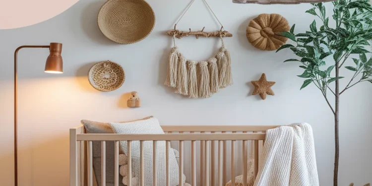 Create a Cozy Farmhouse Nursery Using Recycled Wood 1 Image for: Create a Cozy Farmhouse Nursery Using Recycled Wood