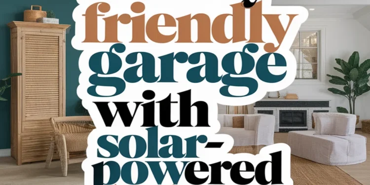 Image for: Create a Family-Friendly Garage Space Using Solar-Powered Lights