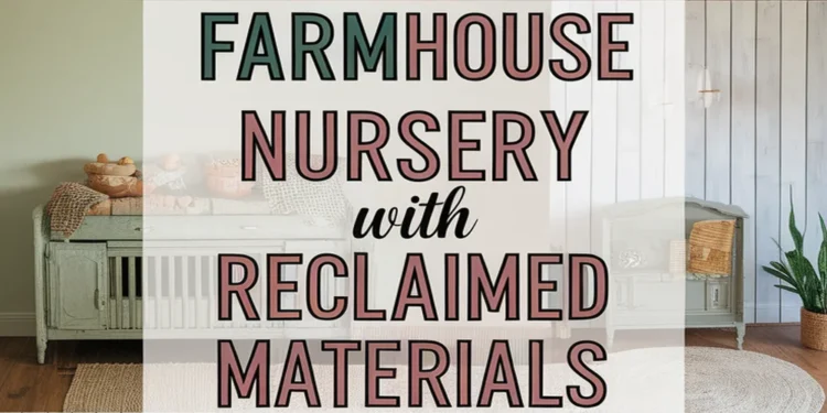 Image for: Create a Farmhouse Nursery Using Reclaimed Materials
