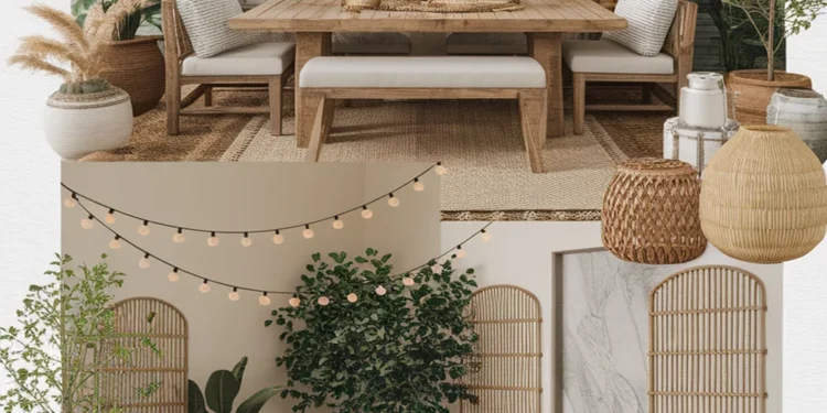 Image for: Create a Farmhouse Outdoor Patio Using Bamboo Accents