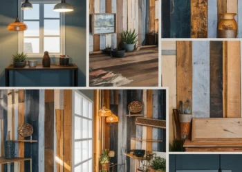 Image for: Create a Glamorous Garage Using Recycled Wood for a Stunning Lifestyle