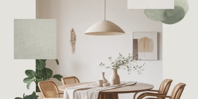 Create a Minimalist Dining Room Using Natural Fibers for a Simpler Lifestyle 1 Image for: Create a Minimalist Dining Room Using Natural Fibers for a Simpler Lifestyle