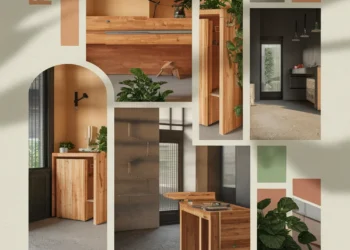 Image for: Create a Minimalist Garage Using Recycled Wood for a Sustainable Lifestyle