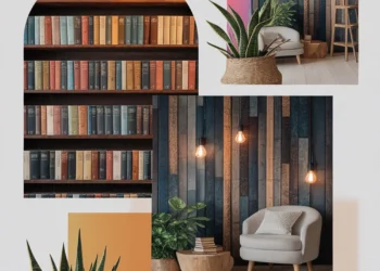 Image for: Create a Minimalist Library Using Reclaimed Materials