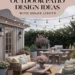 Image for: Design Ideas for Farmhouse Living on an Outdoor Patio Using Solar-Powered Lights