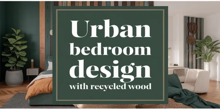 Designing an Urban Bedroom Using Recycled Wood 1 Image for: Designing an Urban Bedroom Using Recycled Wood