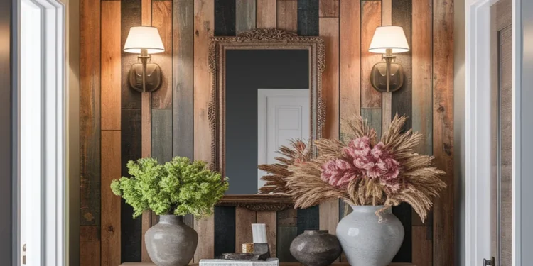 Elegant Hallway Designs Using Reclaimed Materials for a Glamorous Lifestyle 1 Image for: Elegant Hallway Designs Using Reclaimed Materials for a Glamorous Lifestyle