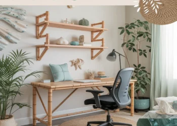 Image for: Embrace Coastal Living in Your Home Office Using Bamboo