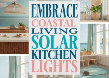 Image for: Embrace Coastal Living in Your Kitchen Using Solar-Powered Lights
