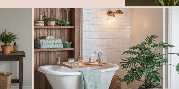 Embrace Farmhouse Living in Your Bathroom Using Organic Cotton 1 Image for: Embrace Farmhouse Living in Your Bathroom Using Organic Cotton