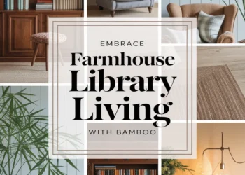 Image for: Embrace Farmhouse Living in Your Library Using Bamboo