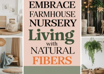 Image for: Embrace Farmhouse Living in Your Nursery Using Natural Fibers
