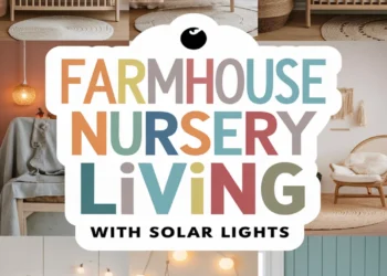 Image for: Embrace Farmhouse Living in Your Nursery Using Solar-Powered Lights