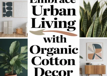 Image for: Embrace Urban Living Using Organic Cotton in Your Living Room