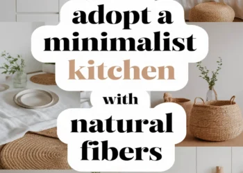 Image for: Embrace a Minimalist Kitchen Lifestyle Using Natural Fibers