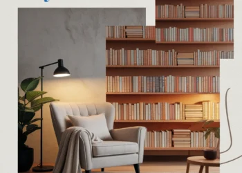 Image for: Embrace a Minimalist Lifestyle With a Library Using Recycled Wood