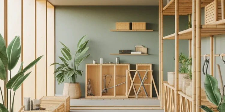 Image for: Embrace a Minimalist Lifestyle in Your Garage Using Bamboo