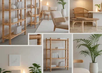 Image for: Embrace a Minimalist Lifestyle in Your Library Using Bamboo Decor