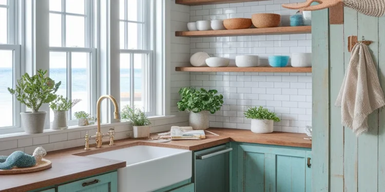 Image for: Embracing Coastal Living in Your Kitchen Using Recycled Wood