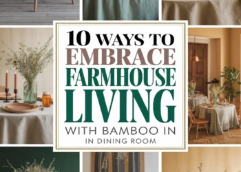 Image for: Embracing Farmhouse Living in Your Dining Room Using Bamboo: 10 Ways