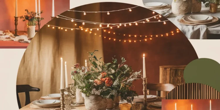 Image for: Enhance Farmhouse Living in Your Dining Room Using Solar-Powered Lights