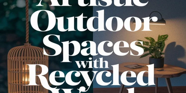 Image for: How to Create Artistic Outdoor Spaces Using Recycled Wood